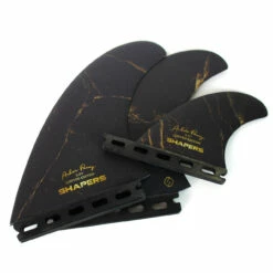 Asher Pacey 5.79" Carbon Stealth Twin Fin Set - Black Gold -Surf Sales Shop 579 asher pacey blackgold singletab 1 10926.1677565004