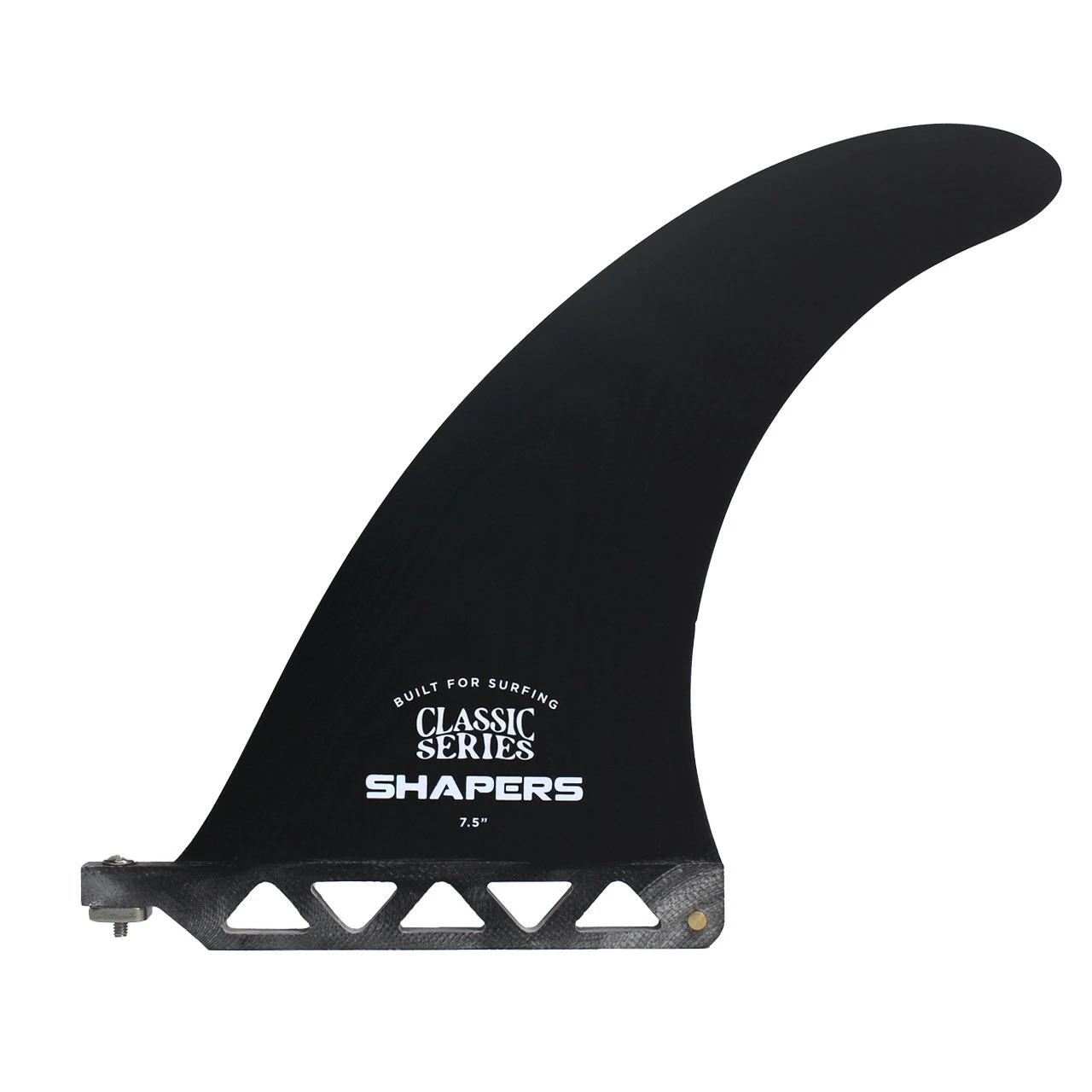 7.5" Classic Series Longboard Fin - Black 3 7.5" Classic Series Longboard Fin - Black