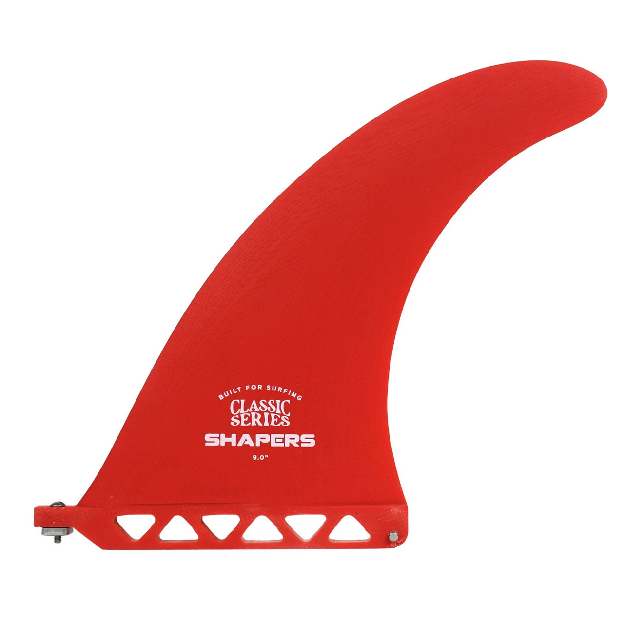 9" Classic Series Longboard Fin - Light Red 3 9" Classic Series Longboard Fin - Light Red