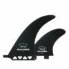 7.3" Clinton Guest Longboard Fin - Dual Tab - Black -Surf Sales Shop Clinton 73 black dualtab 09194 45304.1611195413
