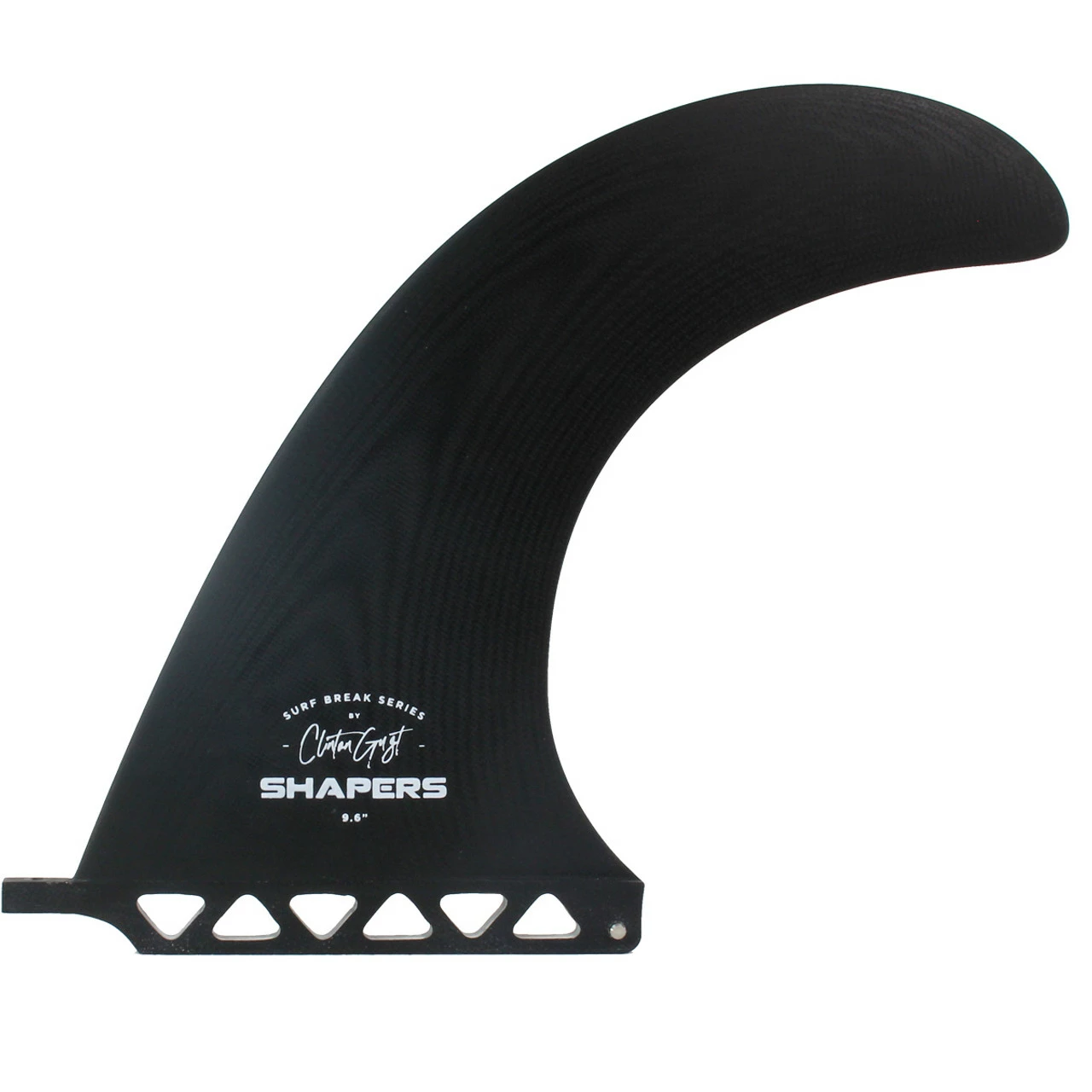 9.6" Clinton Guest Longboard Fin - Black 3 9.6" Clinton Guest Longboard Fin - Black