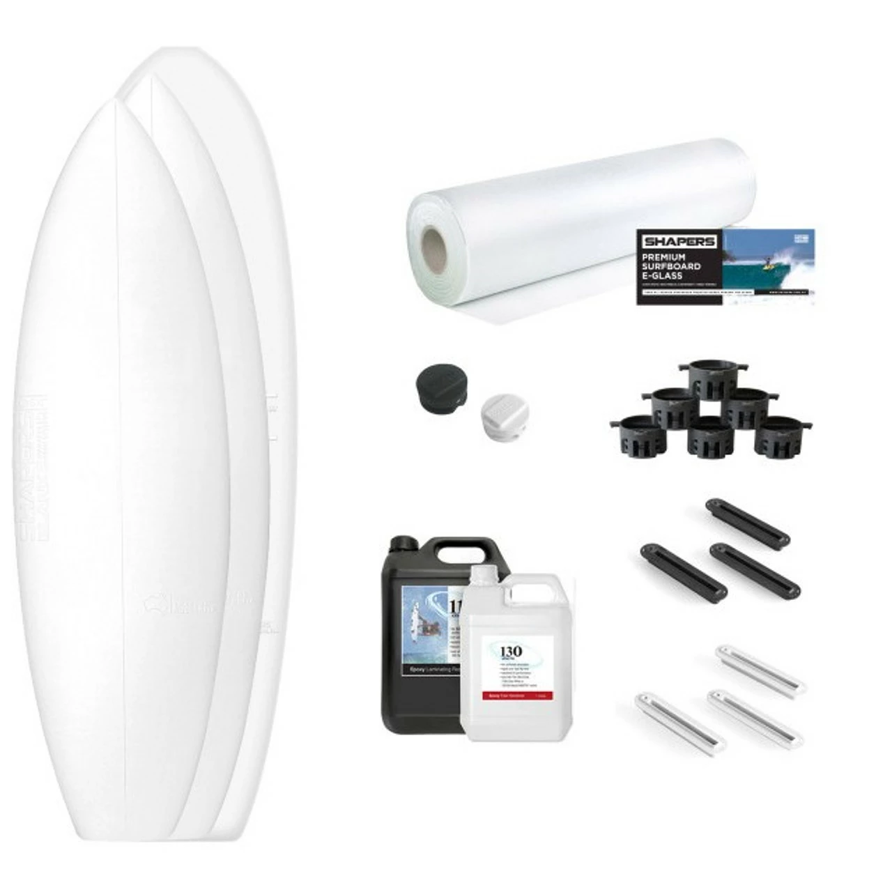 EPS Blank And Material Kit: SHORTBOARD 3 EPS Blank And Material Kit: SHORTBOARD
