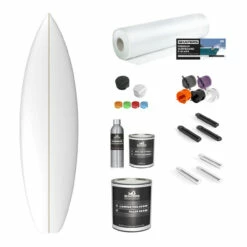 Machine Shape Blank And Material Kit: PU SHORTBOARD