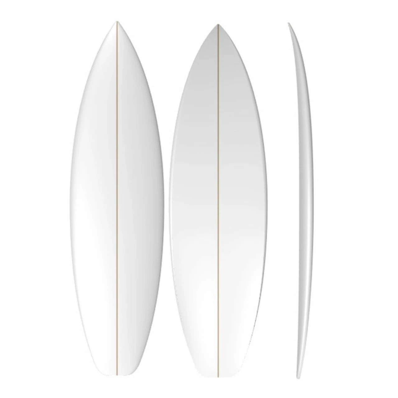 Machine Shape Blank And Material Kit: PU SHORTBOARD 4 Machine Shape Blank And Material Kit: PU SHORTBOARD - Image 2