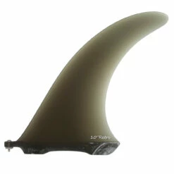 SALE: 10" Retro Box Fin - Translucent Smoke