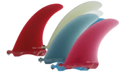 SALE: 7.25" New Box Fin - Translucent Ocean -Surf Sales Shop group 49515.1679034717