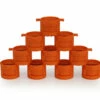 Dual Tab Fin Plug Set - Five Fin Set Orange 2 Dual Tab Fin Plug Set - Five Fin Set Orange -Surf Sales Shop orange dual tab plugs 10pack lowres 58865.1642638858