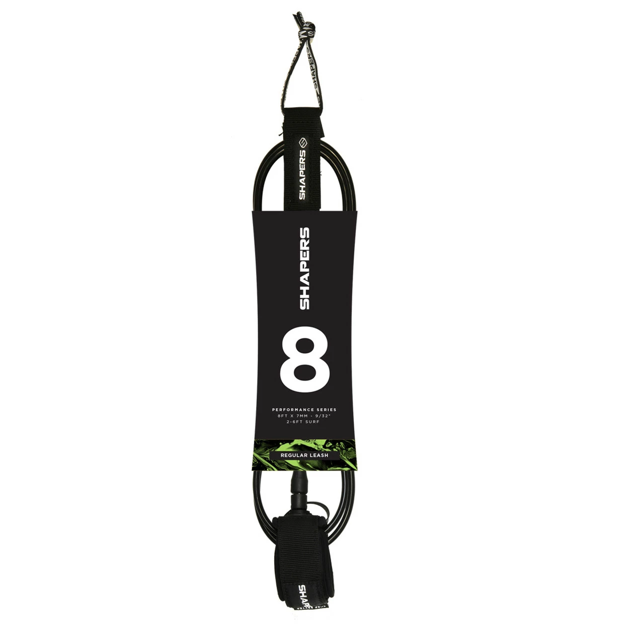 8ft Regular Leash - Black 3 8ft Regular Leash - Black